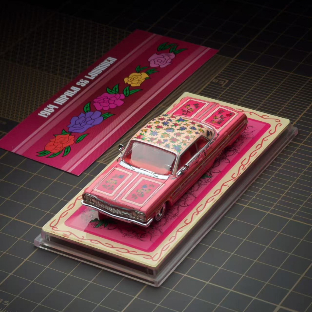 97M Impala Lowrider Gypsy Rose 1:64 – COLLECT64