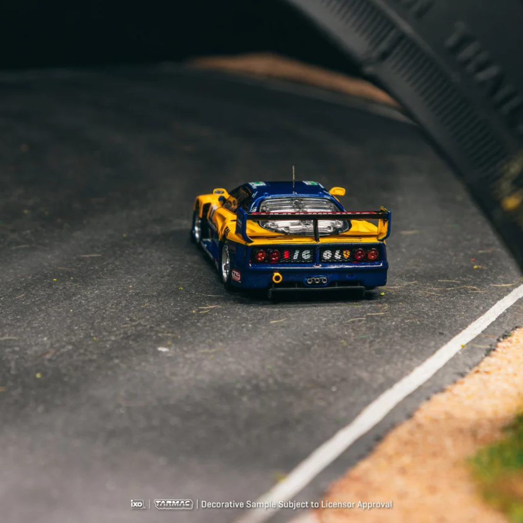 Tarmac Works X iXO Models 1/64 Ferrari F40 GTE 24h of Le Mans 1996